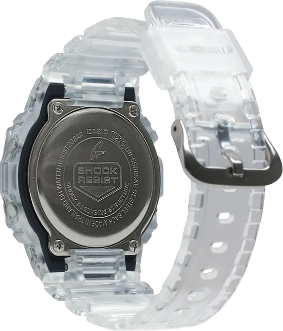 Casio GShock DW5600SKE7 Transparent Pack Standard Square Arizona