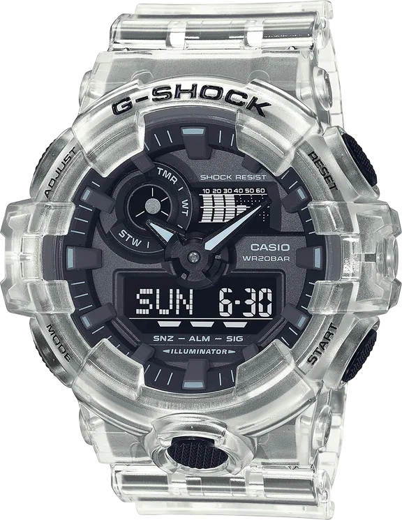 G Shock Casioak Transparent 2025