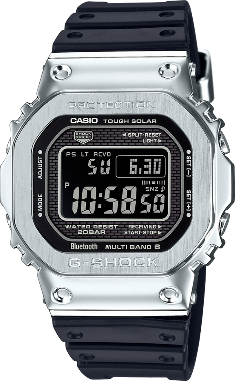 Casio G-Shock GMWB5000-1 Stainless Full Metal 5000 Series // Pre