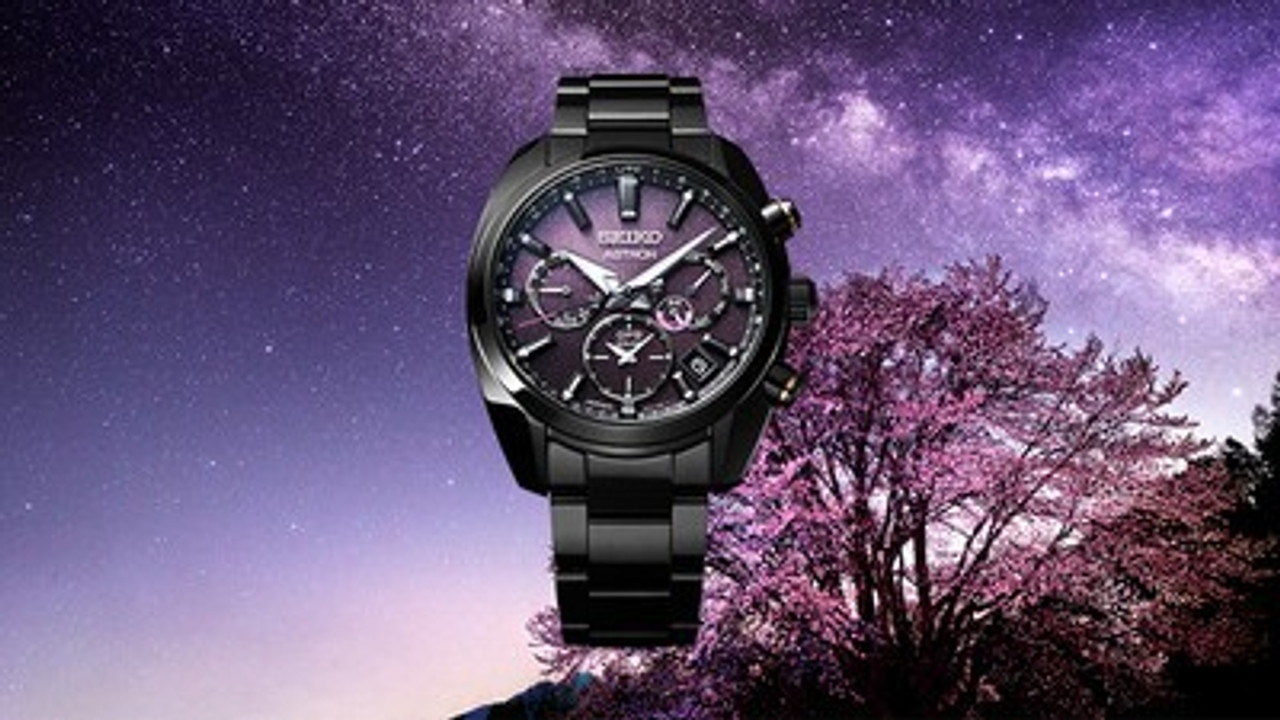 Seiko Astron SSH083 140th Anniversary Yozakura Limited Edition GPS Solar -  Arizona Fine Time