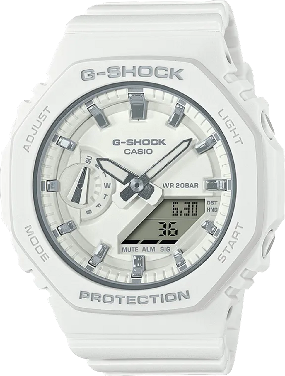 G-Shock GMAS2100-7A Ladies Limited Edition White - Arizona Time