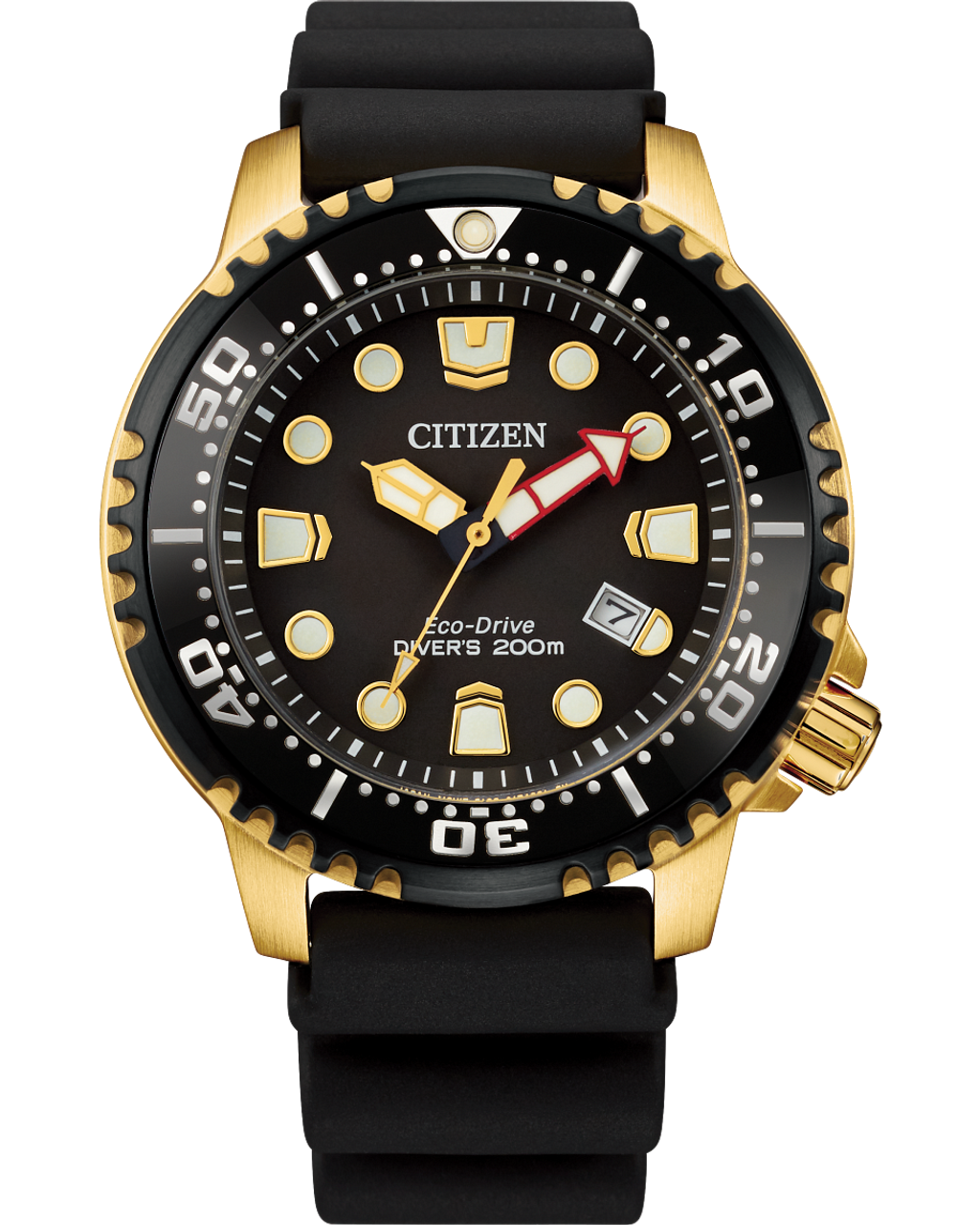 Citizen BN0152-06E Eco-Drive Professional Diver Gold-Tone