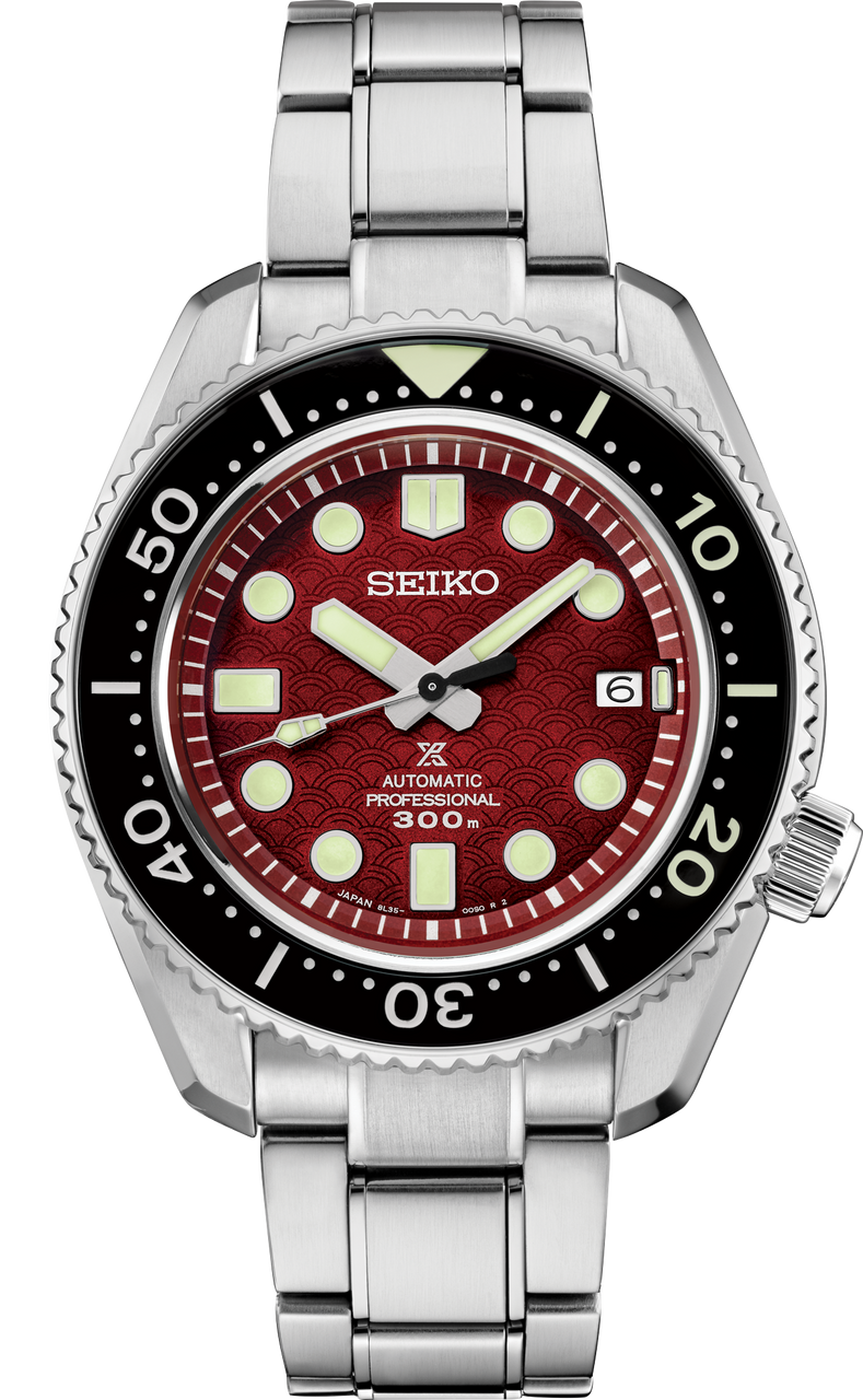 SLA059 Limited Edition Red Fish Scale Marine Master - Arizona Time