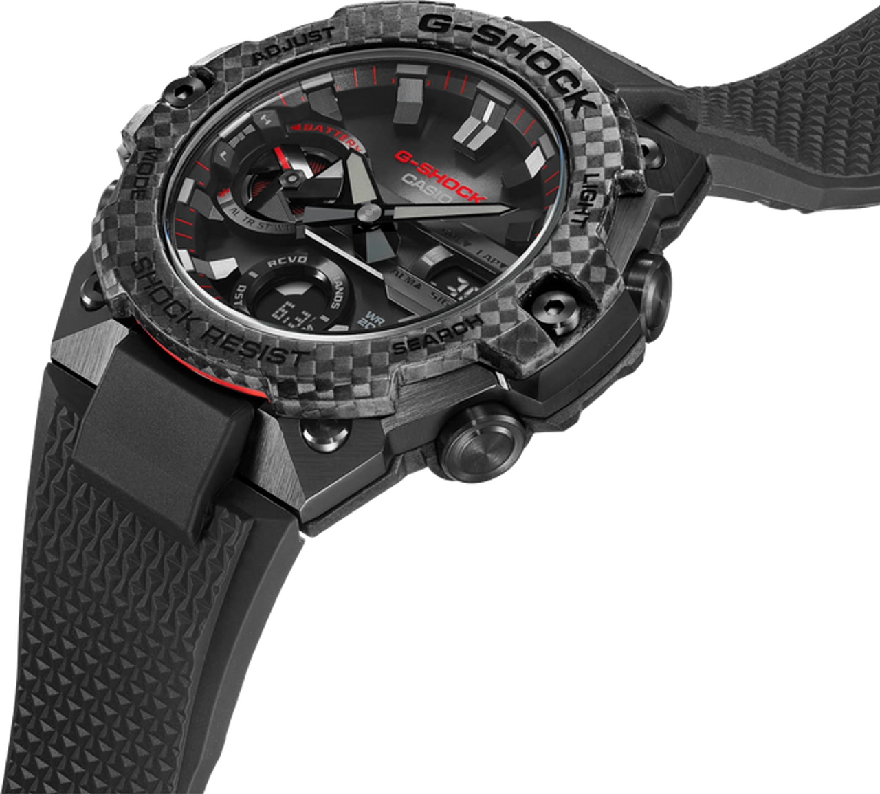 Automatic Black Carbon Fiber Watch SX4