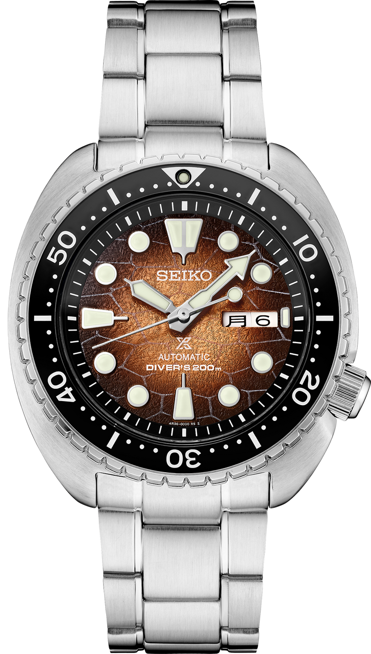 Seiko Prospex SRPH55 King Turtle Shell Special Edition Oceanic Society Brown  - Arizona Fine Time