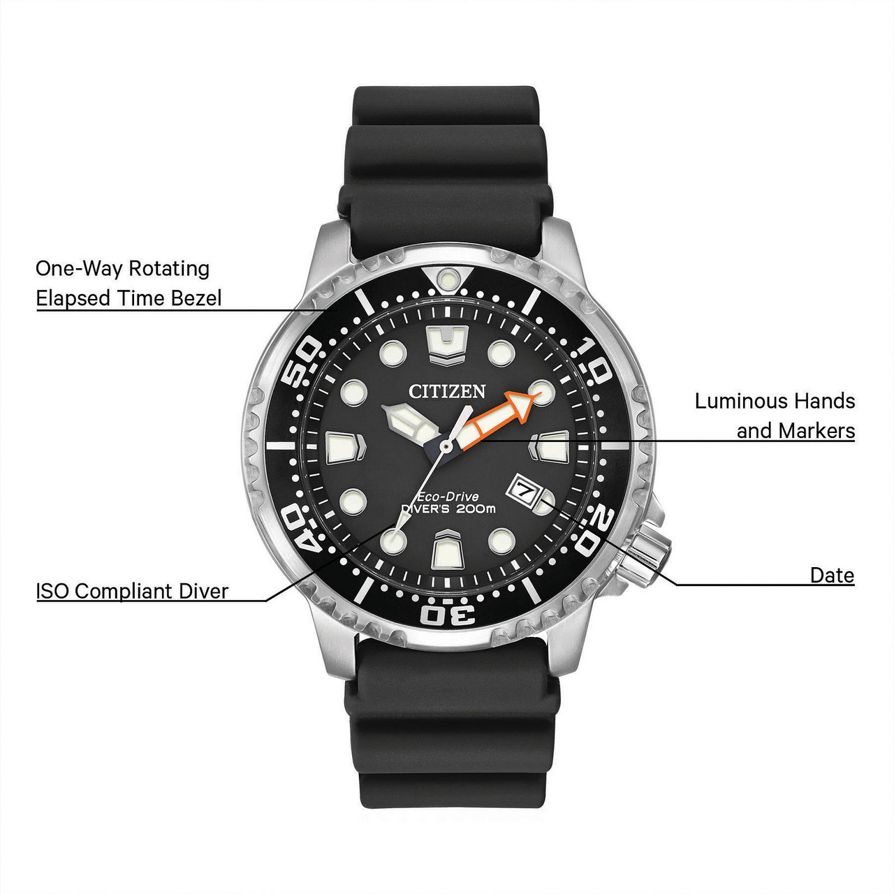 Citizen BN0150-28E Promaster Diver ND Limits - Arizona Fine Time