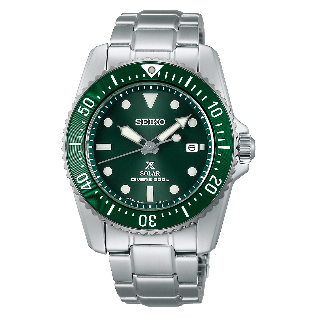 Seiko Prospex SNE583 Green Solar Diver 