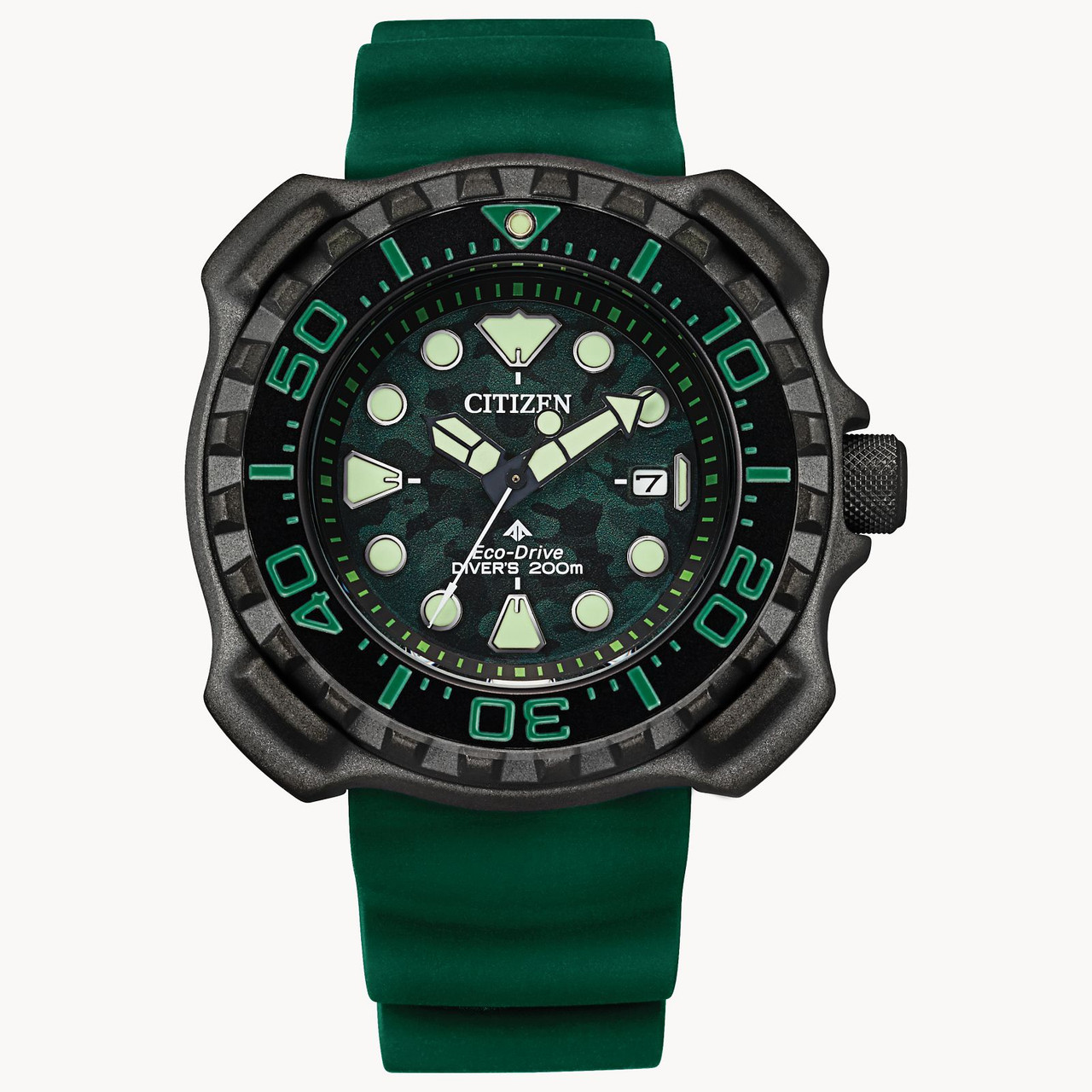 Citizen BN0228-06W Promaster Sea Collection Super Titanium Green - Arizona  Fine Time