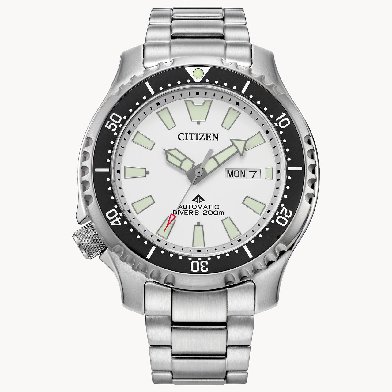 Citizen NY0150-51A Promaster Dive Automatic Fugu White - Arizona