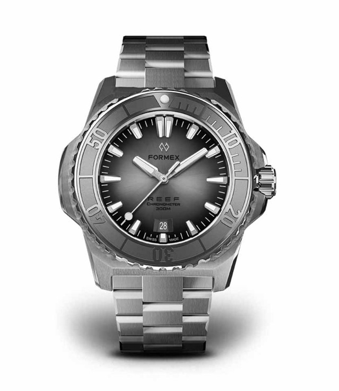 Formex .100 Reef Automatic Chronometer COSC Silver Steel -  Arizona Fine Time