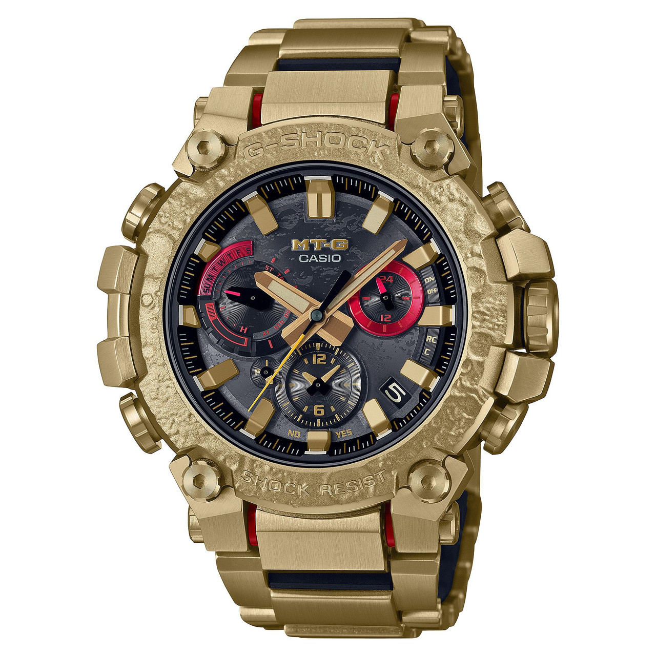 G-Shock MTGB3000CX-9A Supermoon Year of Rabbit Gold IP Solar - Arizona Fine Time