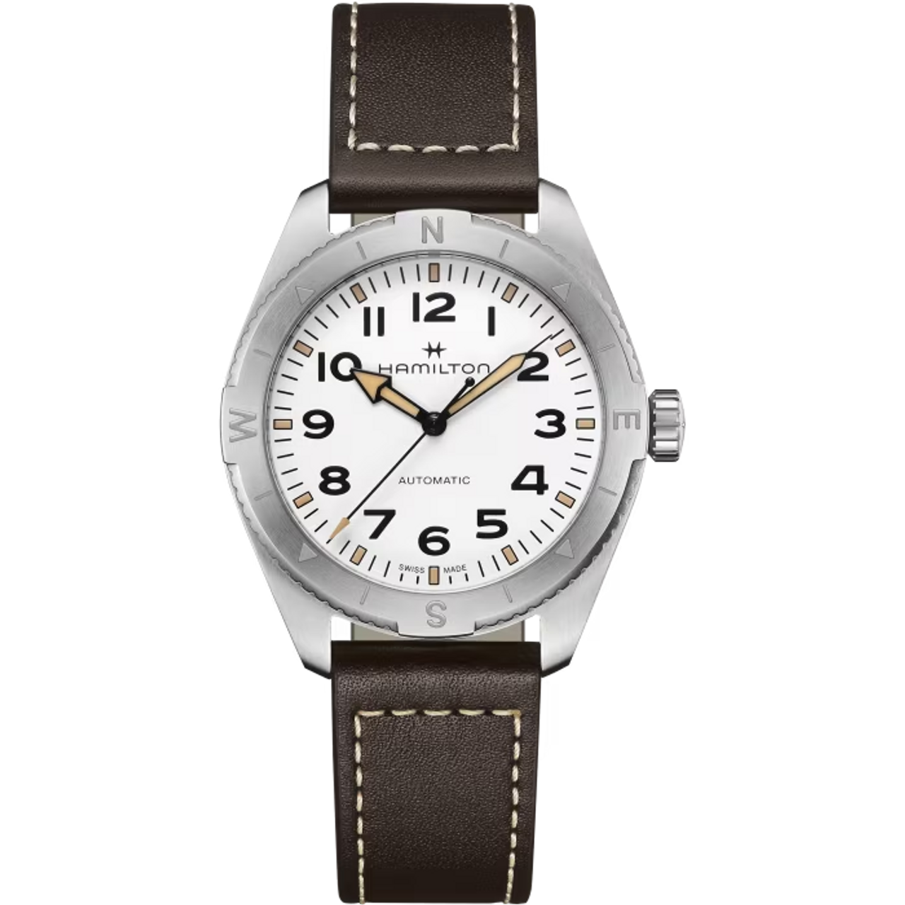 Hamilton H70315510 Khaki Field Expedition Automatic 41mm White