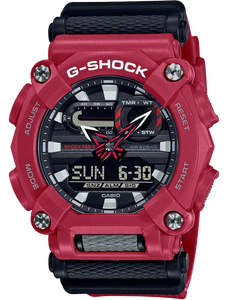 Casio G-Shock GA900-4A Heavy Duty Ana-Digital Red Casio G-Shock GA900-4A Heavy Duty Ana-Digital Red
