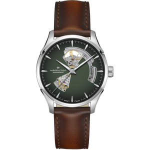Hamilton H32675560 Jazzmaster Open Heart Auto Smoked Green Hamilton H32675560 Jazzmaster Open Heart Auto Smoked Green