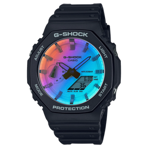 G-Shock GA2100SR-1A Casioak Brilliant Iridescent Color Black G-Shock GA2100SR-1A Casioak Brilliant Iridescent Color Black
