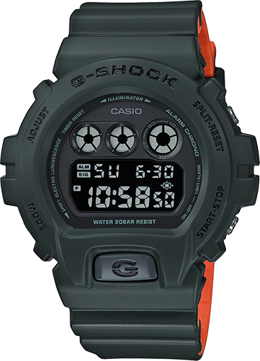 casio vintage mirror face watch