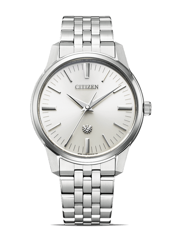 Citizen AQ6100-56A Caliber 0100 Eco-Drive Stainless Steel Silver