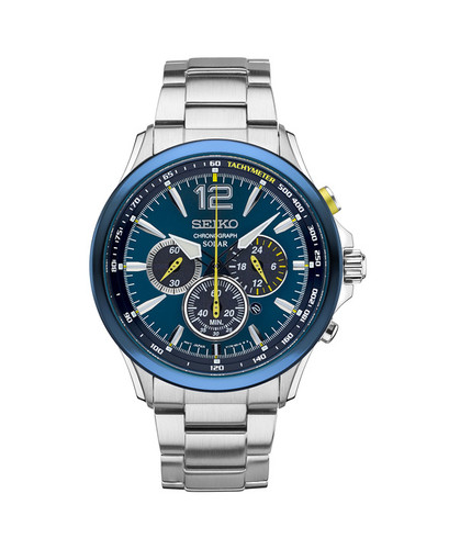 Buy a Seiko Solar Chronograph SSC505 from an authorized dealer : AZ Fine  Time