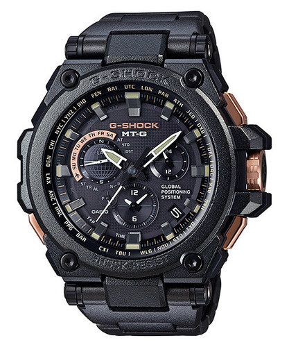 Casio MT-G Metal Twisted G-Shock GPS Hybrid MTG-G1000 MTGG1000GB-1A