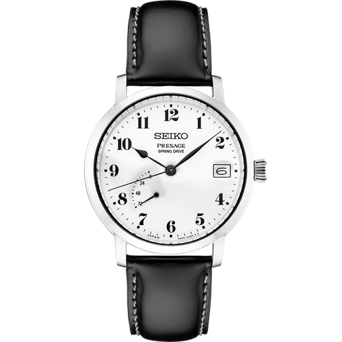 Seiko SNR037 Presage Spring Drive Enamel - Arizona Fine Time