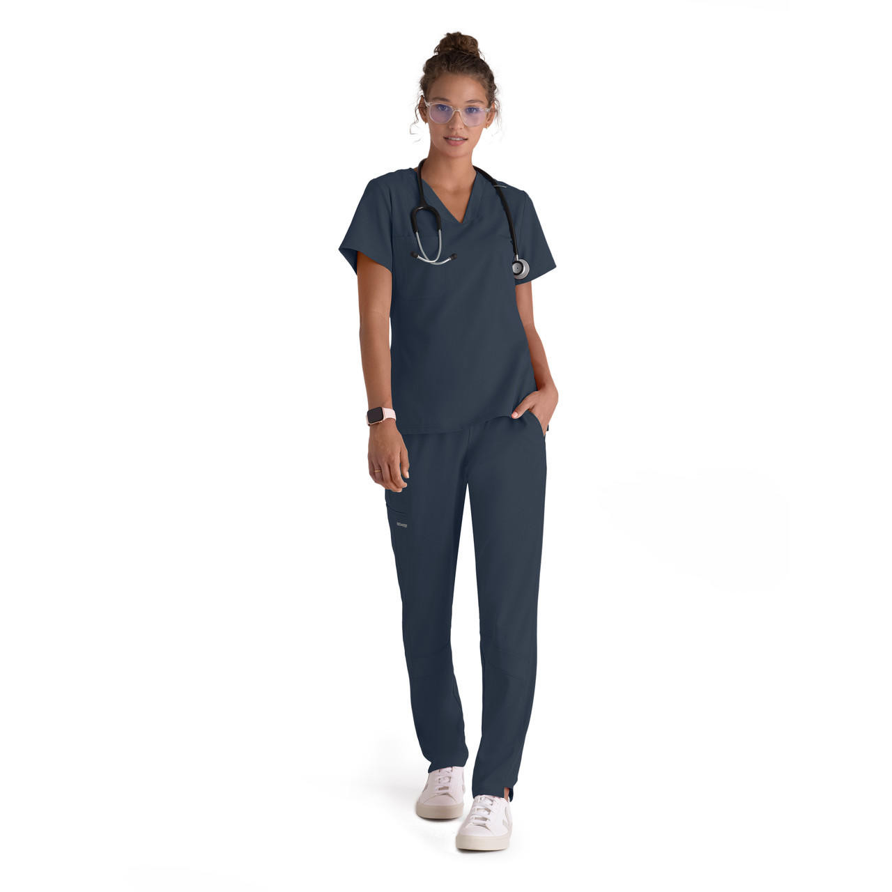 Women's Grey Anatomy spandex medical scrub pants