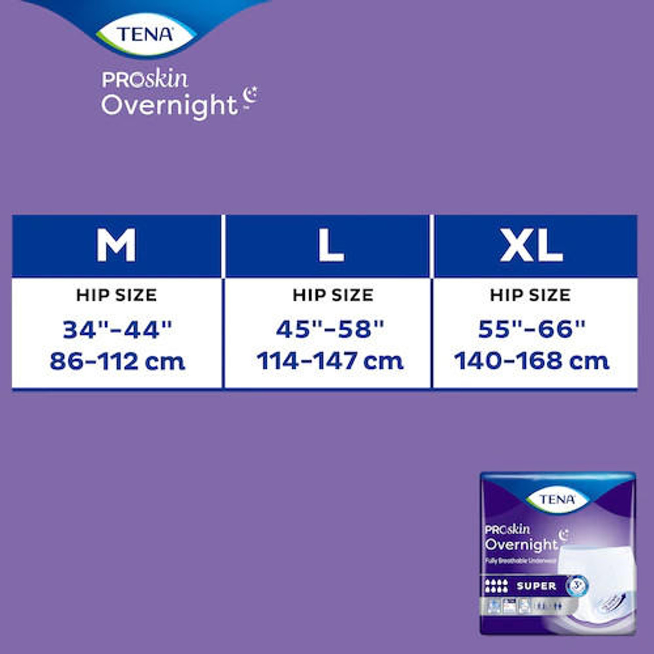 TENA® ProSkin Overnight Super Pull On Underwear - All Med Express