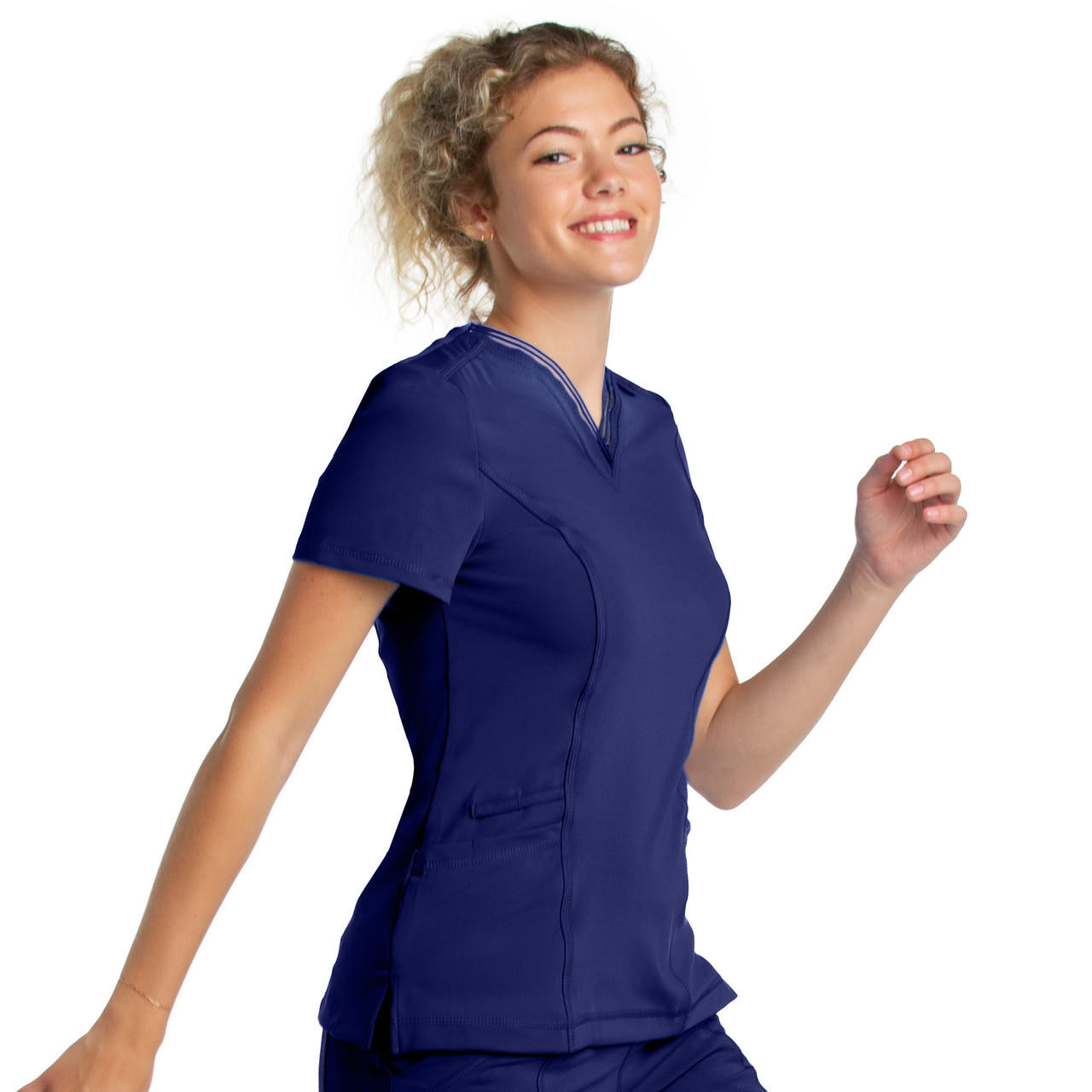 Urbane Impulse Women's 2-Pocket V-Neck Scrub Top - All Med Express