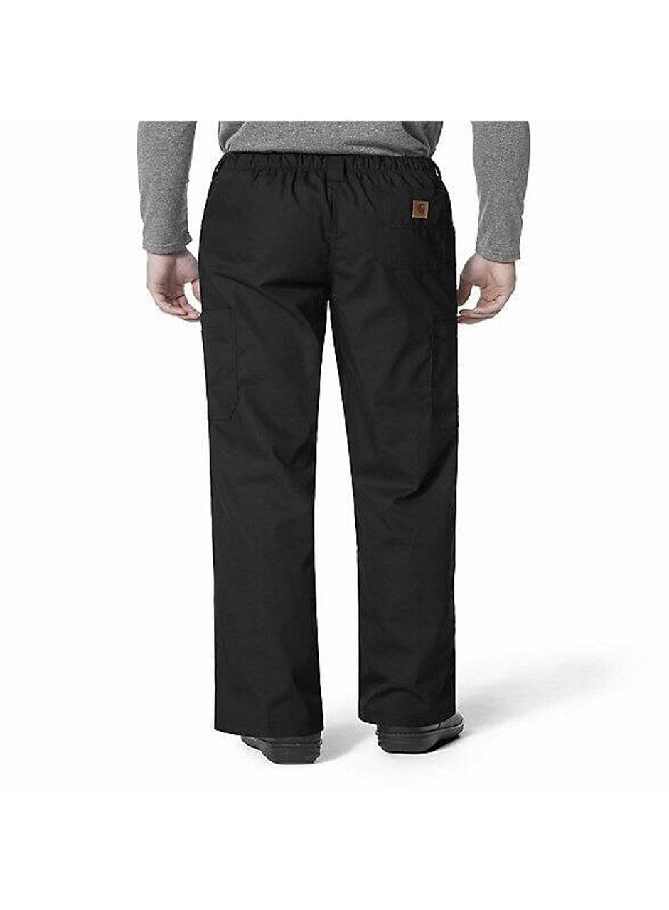 Ripstop Multi Cargo Scrub Pant Black Large