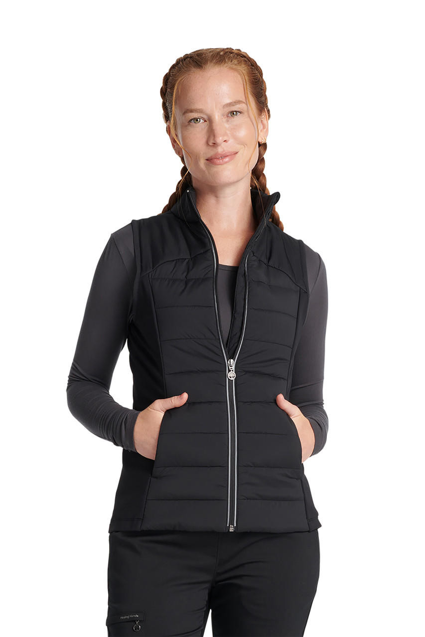 Ladies Quilted Vest for Doctor or Nurse – Pretty Personal Gifts