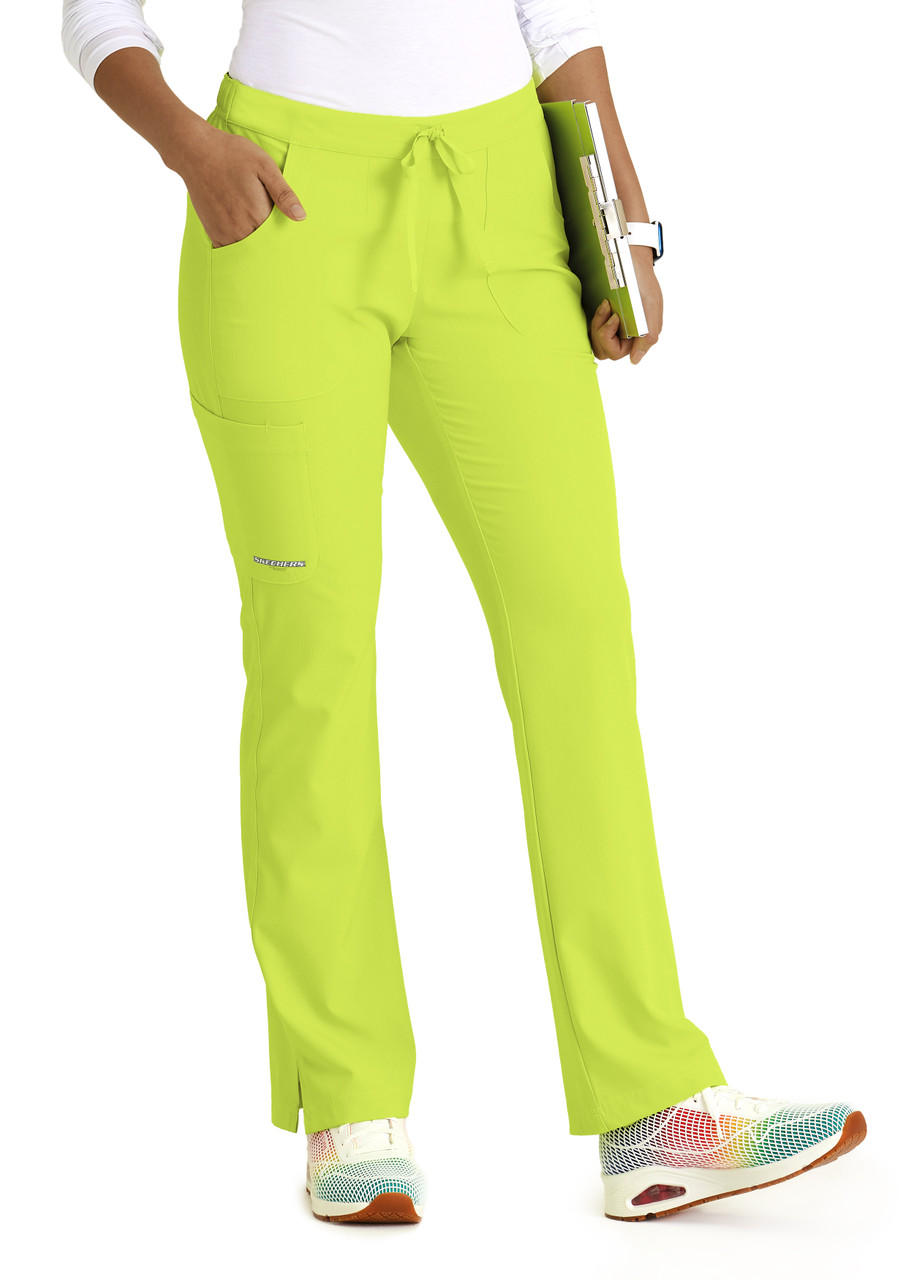 Reliance Cargo Drawstring Skechers Pant Lime Juice - All Med Express