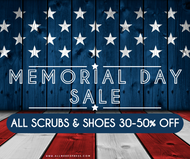 Memorial Day Sale Begins Now!