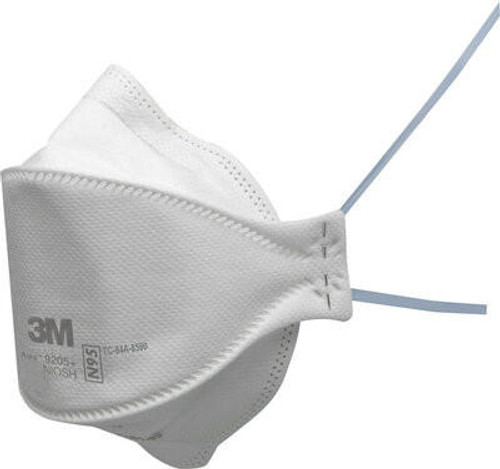  3M™ N95 Aura Particulate Respirator 9205 Flat Fold Face Mask 