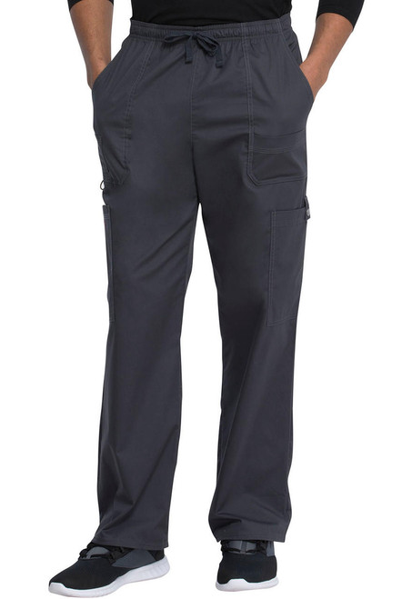 Dickies Medical Dickies GenFlex Men's Drawstring Cargo Pant - Dark Pewter - 2X Large 