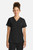 HH755 Healing Hands Quest Billie Women's Tuck-in V-Neck Top in Black