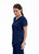  Grey's Anatomy Spandex Stretch Zoe 3 Pocket V-Neck Top 
