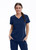  Grey's Anatomy Spandex Stretch Zoe 3 Pocket V-Neck Top 