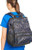  Nurse Mates Ultimate Backpack - Black Medical Pattern 