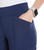 Women's Straight Leg Urbane Impulse Cargo Scrub Pants Navy