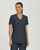  Landau Forward Women's 3-Pocket V-Neck Scrub Top Pewter