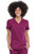  Cherokee Form Tuckable V Neck Top Wine Medium 