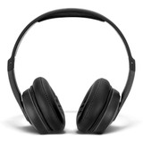Black Skullcandy Cassette Headphones with a padded headband and ear cushions, featuring a sleek design. Black Skullcandy Cassette Headphones with a padded headband and ear cushions, featuring a sleek design.