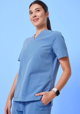 Womens V-Neck Scrub Top Womens V-Neck Scrub Top