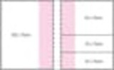 A promotional product featuring a laminated pad with a four-colour cover and two-colour interior design, primarily in white and pink. A promotional product featuring a laminated pad with a four-colour cover and two-colour interior design, primarily in white and pink.