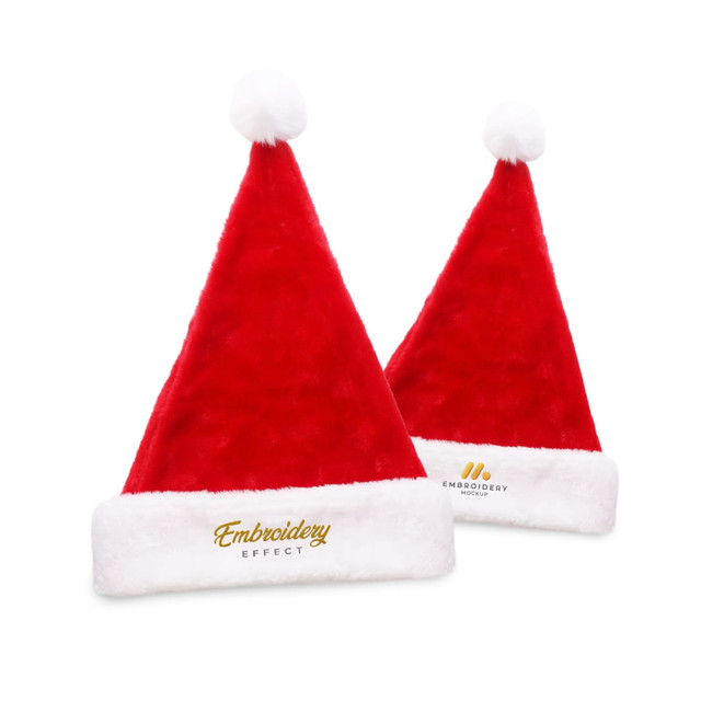 Plush Santa Hat