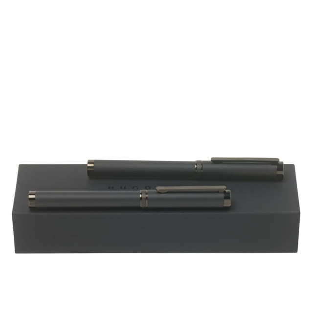 Set Column Black (rollerball pen & fountain pen)