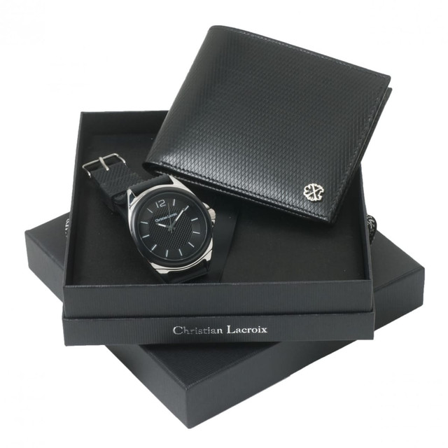 Set Rhombe (wallet & watch)