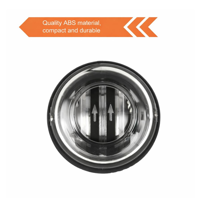 A close-up of the Powerful Wrist Ball, featuring a reflective surface with arrows and a circular design in black and silver.