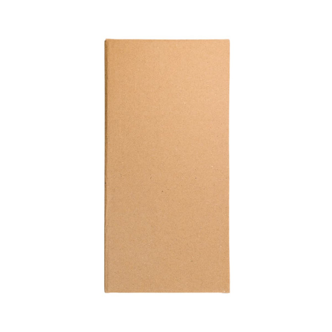 A product package for the Faith Steel Tumbler, featuring a simple, unmarked brown cardboard design.