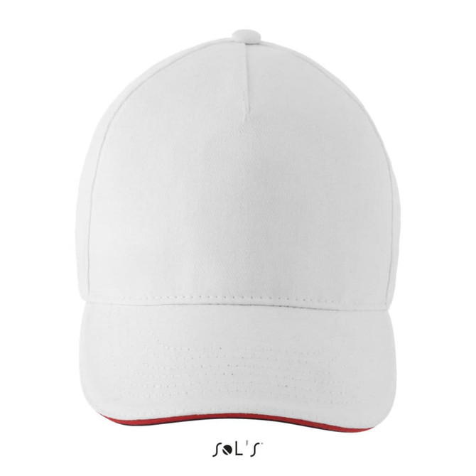 Cap 5 panel 100% cotton LONGCHAMP