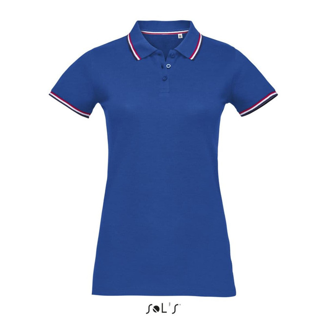 Polo shirt women's 100% cotton PRESTIGE